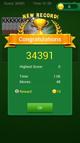 Screenshot 5: Spider Lite - Solitaire Games