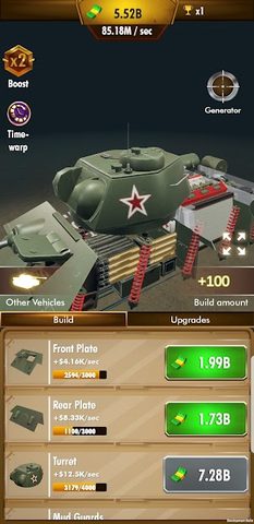 Screenshot 1: Idle Panzer