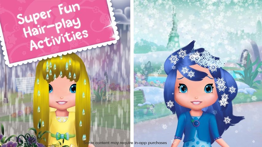 Screenshot 3: Strawberry Shortcake Holiday Hair