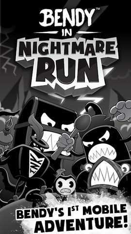 Screenshot 1: Bendy in Nightmare Run