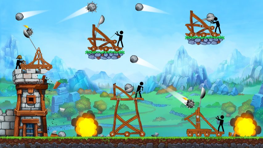 Screenshot 21: The Catapult - Stick man Throw