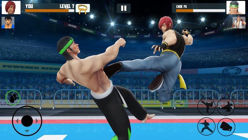 Screenshot 1: Tag Team Karate Fighting Game