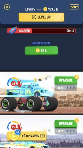 Screenshot 2: Idle Car Clicker Game