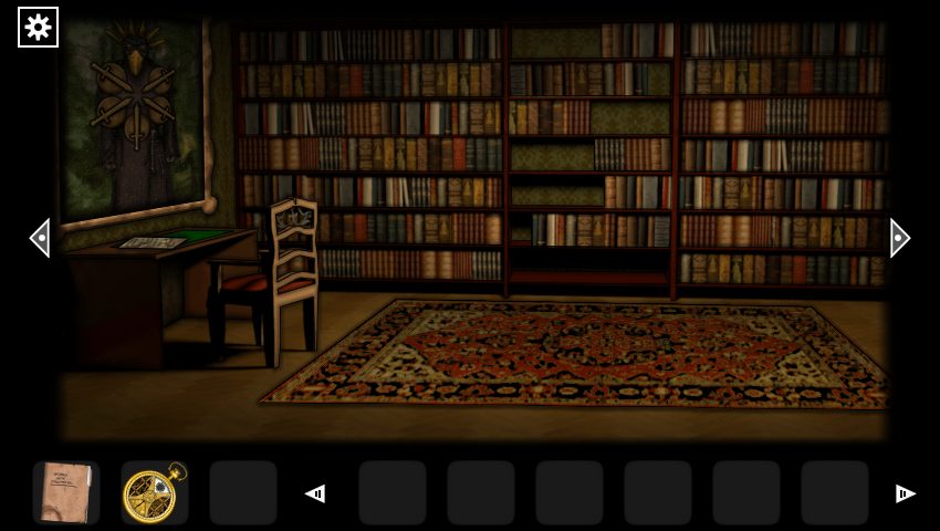 Screenshot 1: F.H. Disillusion: The Library