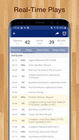 Screenshot 18: Basketball NBA Live Scores, Stats, & Schedules