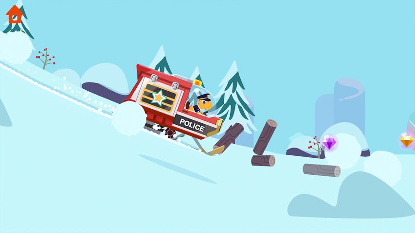 Screenshot 12: Dinosaur Police Car - for Kids