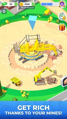 Screenshot 1: Mining Inc.
