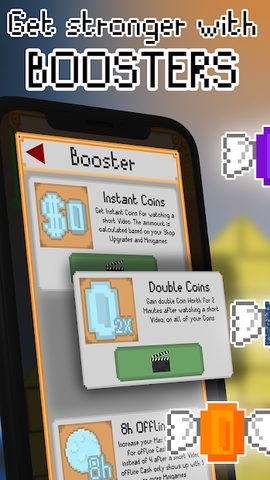 Screenshot 5: CoinBlock Clicker: Idle Clicker