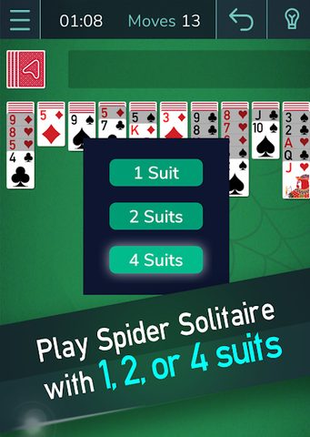 Screenshot 4: Spider Solitaire - Classic Solitaire Card Games