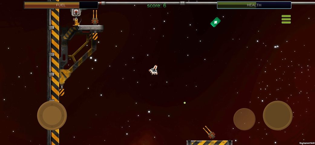 Screenshot 1: Mars Rocket Ship Master