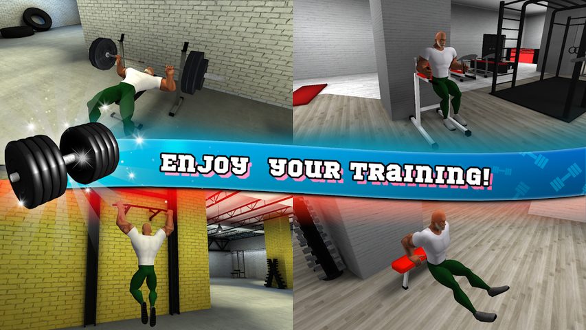 Screenshot 1: Fitness Gym Bodybuilding Pump