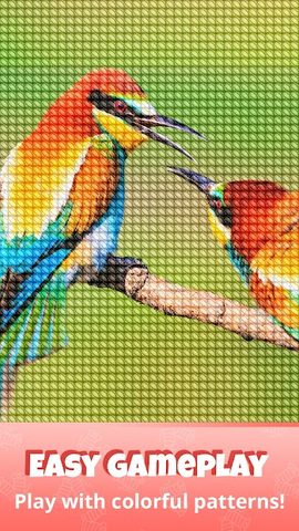 Screenshot 7: Cross Stitch Gold: Color By Number, Sewing pattern