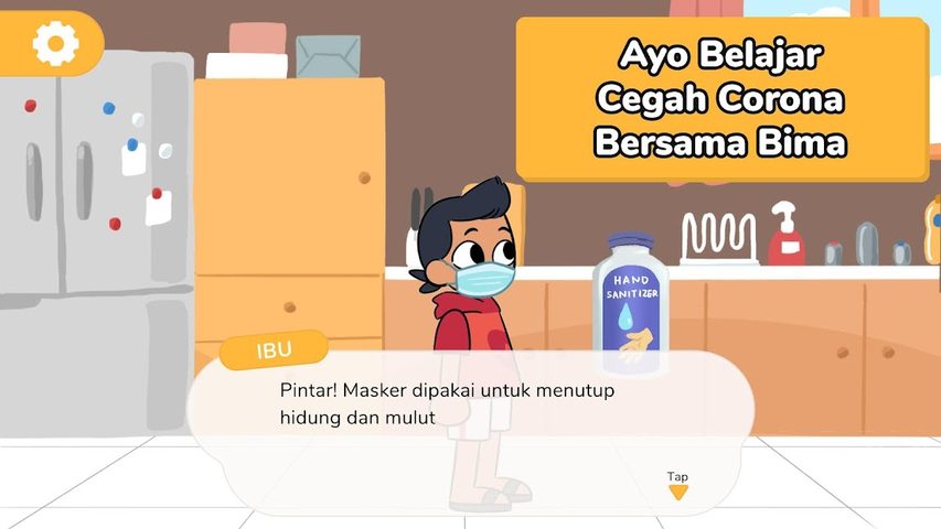 Screenshot 1: Ayo Cegah Virus