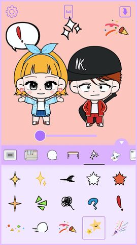 Screenshot 3: K-Pop Webtoon Character Mini