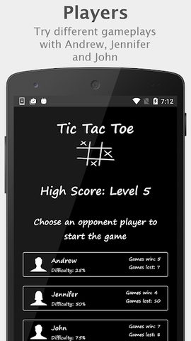 Screenshot 3: Tic Tac Toe