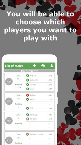 Screenshot 2: Spades Pro - online cards game