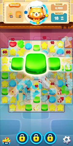 Screenshot 6: Sweet Cookie : Match3 puzzle in wonderland