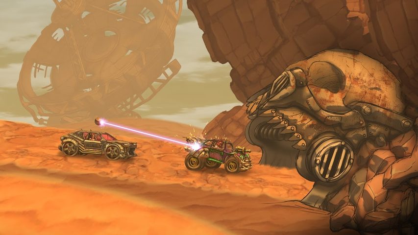 Screenshot 7: Road Warrior: Nitro Car Battle