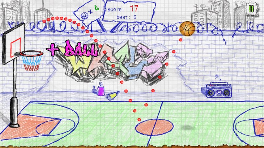 Screenshot 5: Doodle Basketball