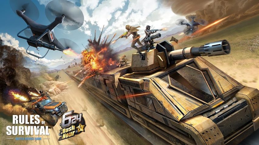 Screenshot 1: RULES OF SURVIVAL