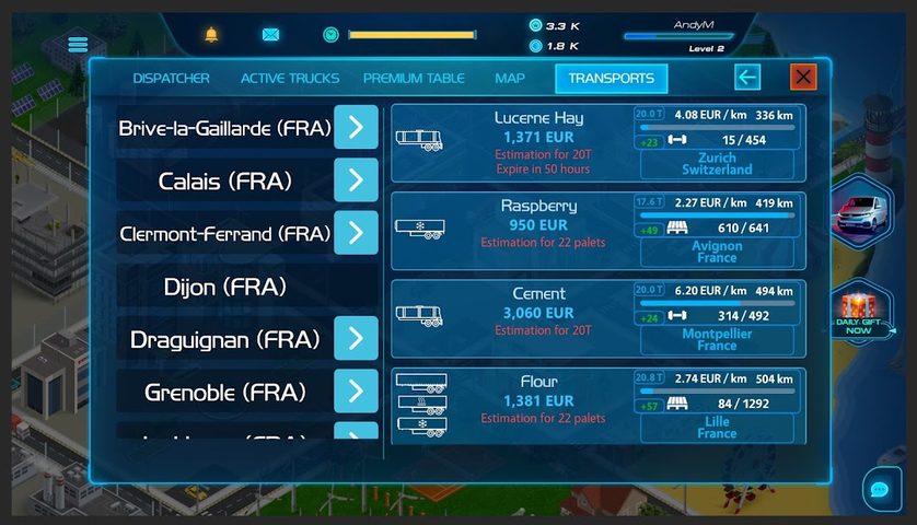 Screenshot 7: Virtual Truck Manager 2 Tycoon