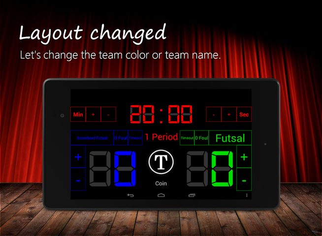 Screenshot 2: Scoreboard Futsal