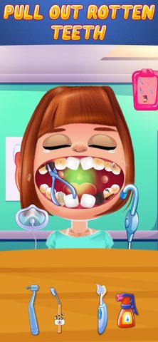 Screenshot 3: Doctor Town: My Dentist Games 4+