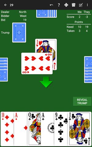 Screenshot 8: 29 Card Game by NeuralPlay