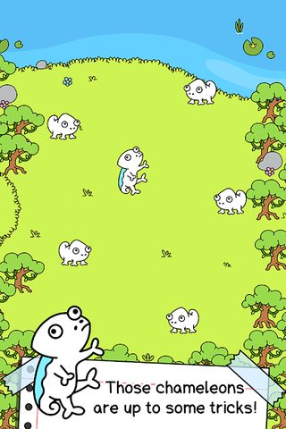 Screenshot 2: Chameleon Evolution: Pet Merge
