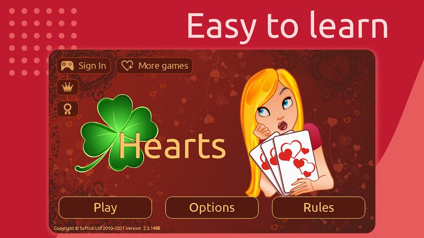 Screenshot 9: Hearts Deluxe - Free Card Game