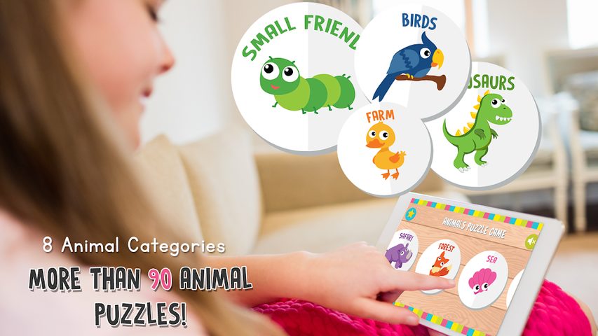 Screenshot 15: Animals Puzzle for Kids: Preschool