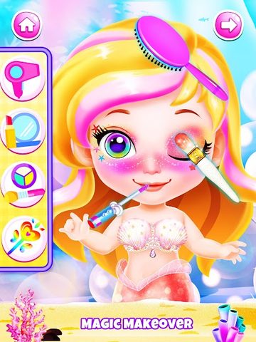 Screenshot 5: Princess Mermaid: Baby Games for Girls Kids