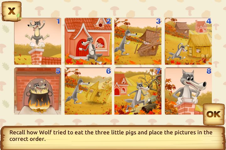 Screenshot 5: Three Little Pigs - Fairy Tale with Games