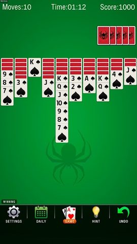Screenshot 7: Spider Solitaire 2021