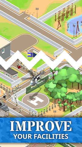 Screenshot 3: Idle Army Base: Tycoon Game