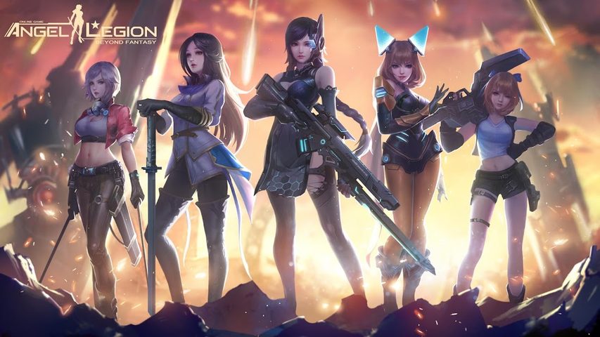 Screenshot 1: Angel Legion: 3D Hero Idle RPG