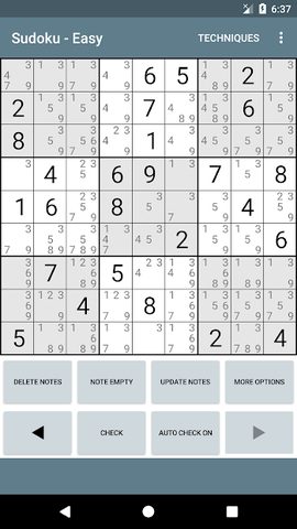 Screenshot 1: Sudoku