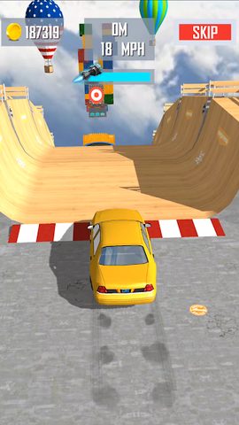 Screenshot 4: Mega Ramp Car Jumping
