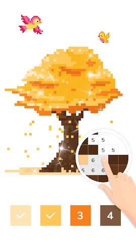 Screenshot 2: Color by Pixel - Pixel Number