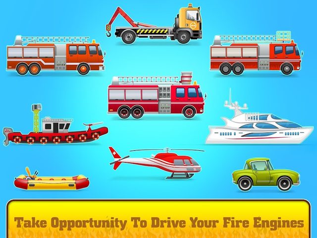 Screenshot 2: Firefighter Fire Rescue game