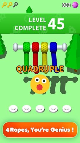 Screenshot 2: Untangle: Tangle Rope Master