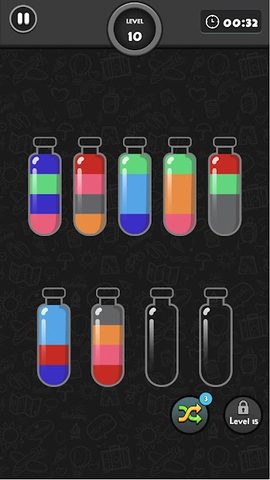 Screenshot 1: Water Sort Color Premium