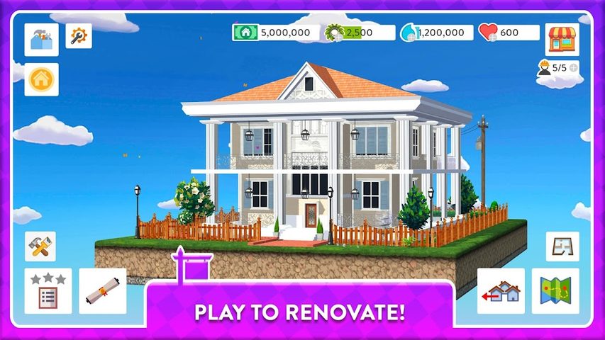 Screenshot 1: House Flip™: Home Remodel Game