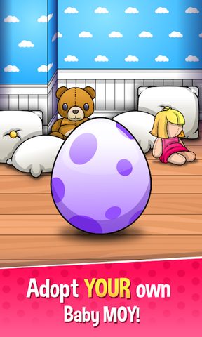 Screenshot 1: Moy 5 - Virtual Pet Game