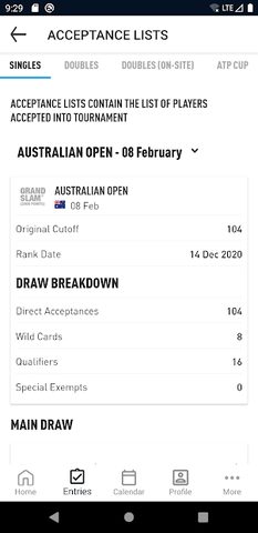 Screenshot 5: ATP PlayerZone