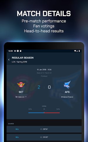 Screenshot 10: ParaScore - LoL Schedule, Scores, Standings, Stats