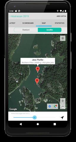 Screenshot 4: FishChamp - Sport fishing app