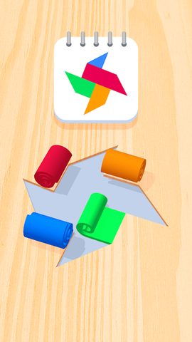 Screenshot 1: Color Roll 3D
