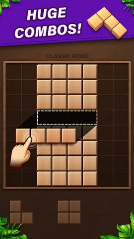 Screenshot 3: Fill Wooden Block 8x8: Wood Block Puzzle Classic