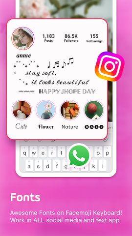 Screenshot 13: Facemoji:Emoji Keyboard&ASK AI